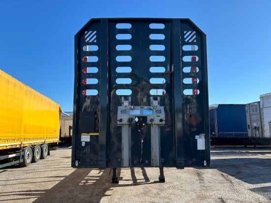Schwarzmüller Holzauflieger, 8 Rungenpaare, SAF-Achsen, Liftachse - Poluprikolica šticarka: slika 2 Schwarzmüller Holzauflieger, 8 Rungenpaare, SAF-Achsen, Liftachse - Poluprikolica šticarka: slika 2