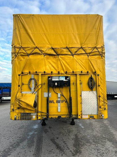Schwarzmüller Spezialauflieger Schräglader, Coilmulde, Liftachse, Edscha-Verdeck, - Poluprikolica sa ceradom: slika 2 Schwarzmüller Spezialauflieger Schräglader, Coilmulde, Liftachse, Edscha-Verdeck, - Poluprikolica sa ceradom: slika 2