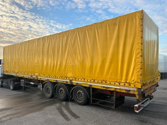Schwarzmüller Spezialauflieger Schräglader, Coilmulde, Liftachse, Edscha-Verdeck, - Poluprikolica sa ceradom: slika 4 Schwarzmüller Spezialauflieger Schräglader, Coilmulde, Liftachse, Edscha-Verdeck, - Poluprikolica sa ceradom: slika 4