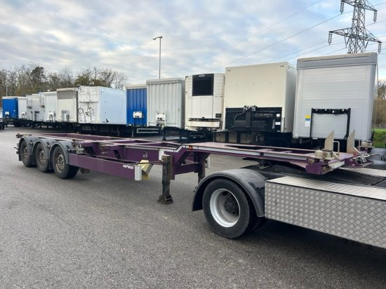 Web Trailer LPRS24 Heckschieber 1x20 ft 2x20 ft 1x40 ft 3 Stück verfügbar - Poluprikolica za prevoz kontejnera/ Poluprikolica sa promenjivim sandukom: slika 1 Web Trailer LPRS24 Heckschieber 1x20 ft 2x20 ft 1x40 ft 3 Stück verfügbar - Poluprikolica za prevoz kontejnera/ Poluprikolica sa promenjivim sandukom: slika 1