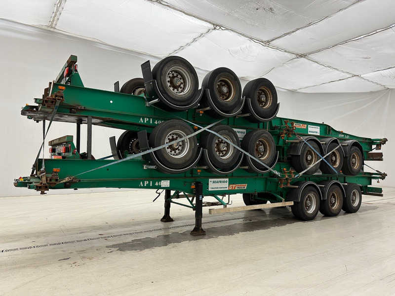 Fruehauf 4 x Skelet 2 x 20-40 ft - Poluprikolica za prevoz kontejnera/ Poluprikolica sa promenjivim sandukom: slika 2 Fruehauf 4 x Skelet 2 x 20-40 ft - Poluprikolica za prevoz kontejnera/ Poluprikolica sa promenjivim sandukom: slika 2