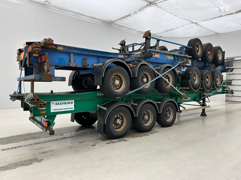 Fruehauf 4x Skelet 2 x 20-40 ft - Poluprikolica za prevoz kontejnera/ Poluprikolica sa promenjivim sandukom: slika 4 Fruehauf 4x Skelet 2 x 20-40 ft - Poluprikolica za prevoz kontejnera/ Poluprikolica sa promenjivim sandukom: slika 4