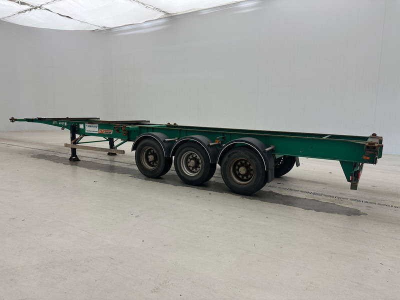 Poluprikolica za prevoz kontejnera/ Poluprikolica sa promenjivim sandukom GT Trailers 4 x Skelet 2 x 20-40 ft: slika 13 Poluprikolica za prevoz kontejnera/ Poluprikolica sa promenjivim sandukom GT Trailers 4 x Skelet 2 x 20-40 ft: slika 13