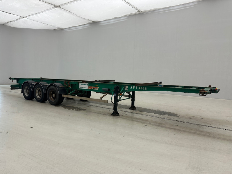 Poluprikolica za prevoz kontejnera/ Poluprikolica sa promenjivim sandukom GT Trailers 4 x Skelet 2 x 20-40 ft: slika 9 Poluprikolica za prevoz kontejnera/ Poluprikolica sa promenjivim sandukom GT Trailers 4 x Skelet 2 x 20-40 ft: slika 9