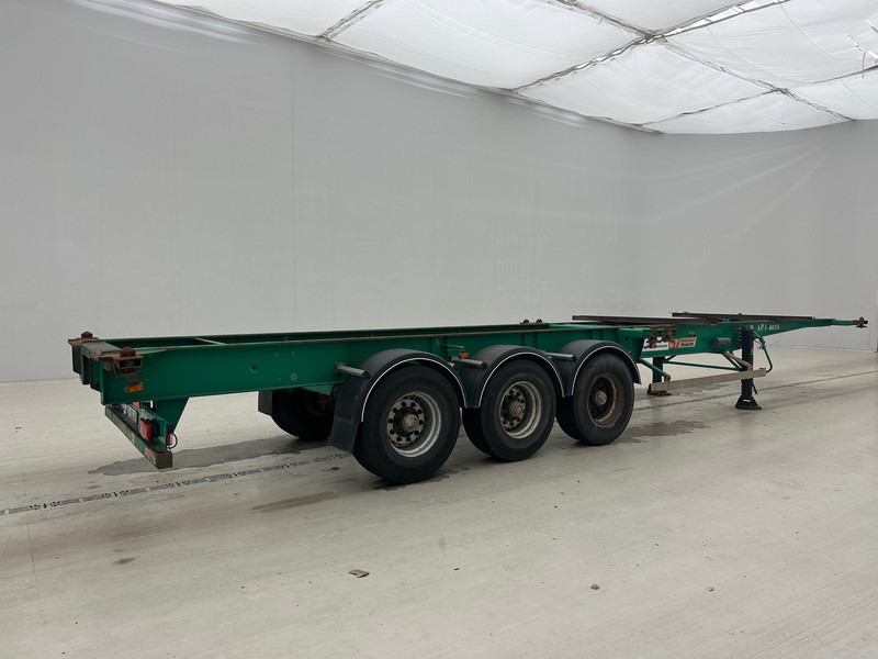 Poluprikolica za prevoz kontejnera/ Poluprikolica sa promenjivim sandukom GT Trailers 4 x Skelet 2 x 20-40 ft: slika 11 Poluprikolica za prevoz kontejnera/ Poluprikolica sa promenjivim sandukom GT Trailers 4 x Skelet 2 x 20-40 ft: slika 11