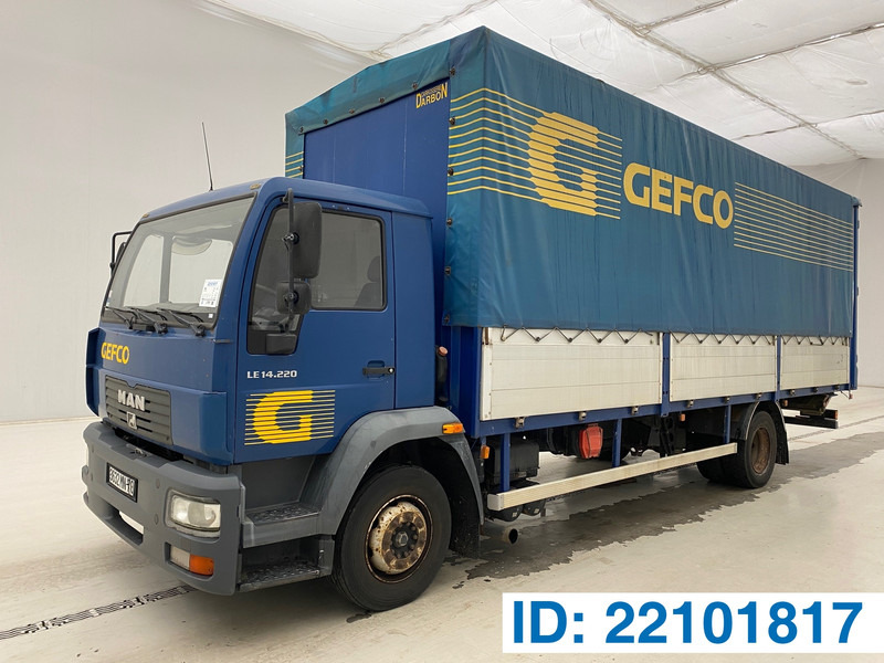 MAN LE 14.220 - Kamion sa ceradom: slika 1 MAN LE 14.220 - Kamion sa ceradom: slika 1