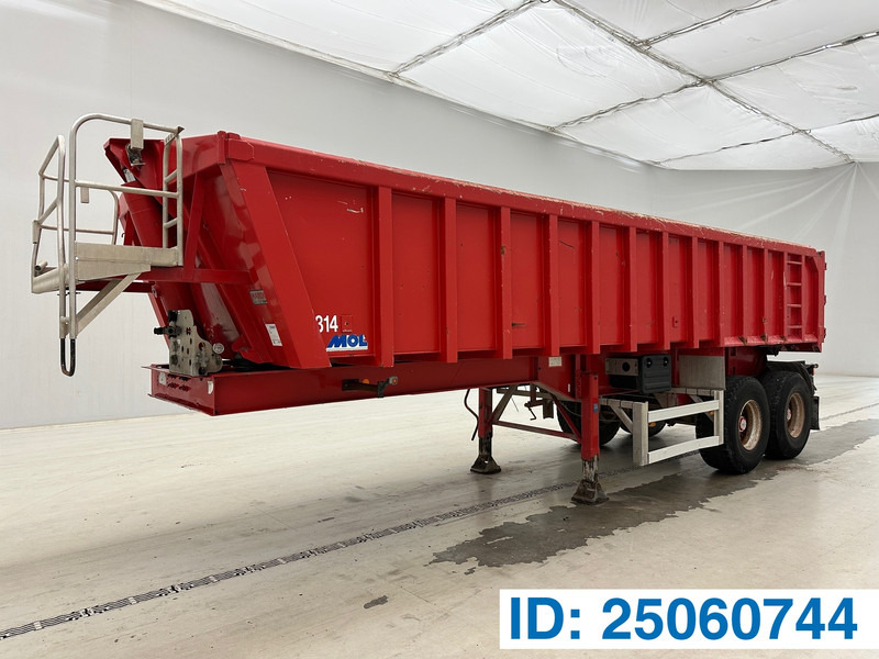 MOL 22 cub in steel - Poluprikolica istovarivača: slika 1 MOL 22 cub in steel - Poluprikolica istovarivača: slika 1