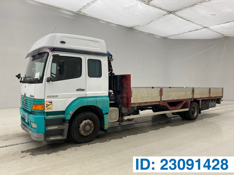 Mercedes-Benz Atego 1828 - Kamion sa tovarnim sandukom, Kamion sa dizalicom: slika 1 Mercedes-Benz Atego 1828 - Kamion sa tovarnim sandukom, Kamion sa dizalicom: slika 1