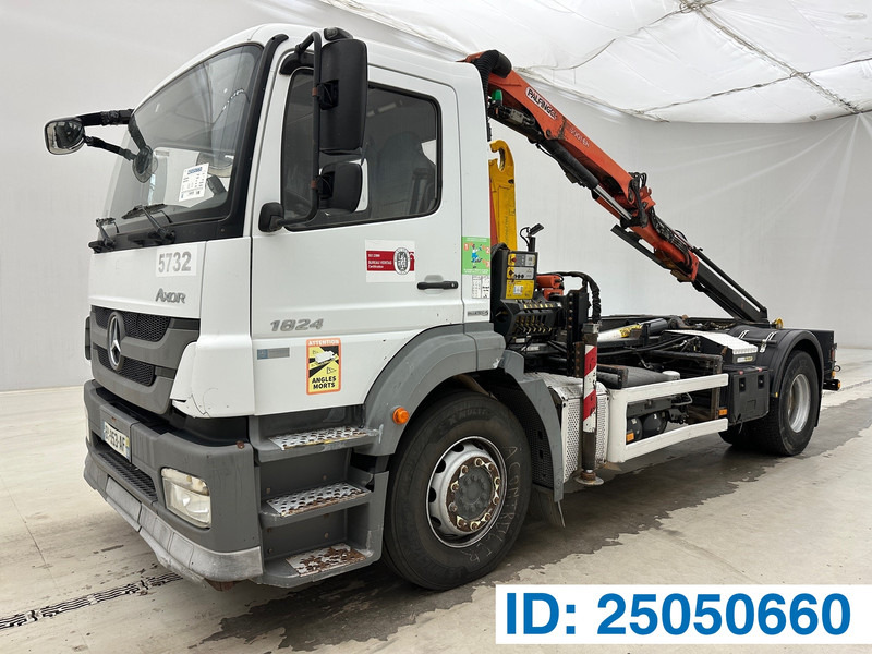 Mercedes-Benz Axor 1824 - Kamion sa hidrauličnom kukom, Kamion sa dizalicom: slika 1 Mercedes-Benz Axor 1824 - Kamion sa hidrauličnom kukom, Kamion sa dizalicom: slika 1