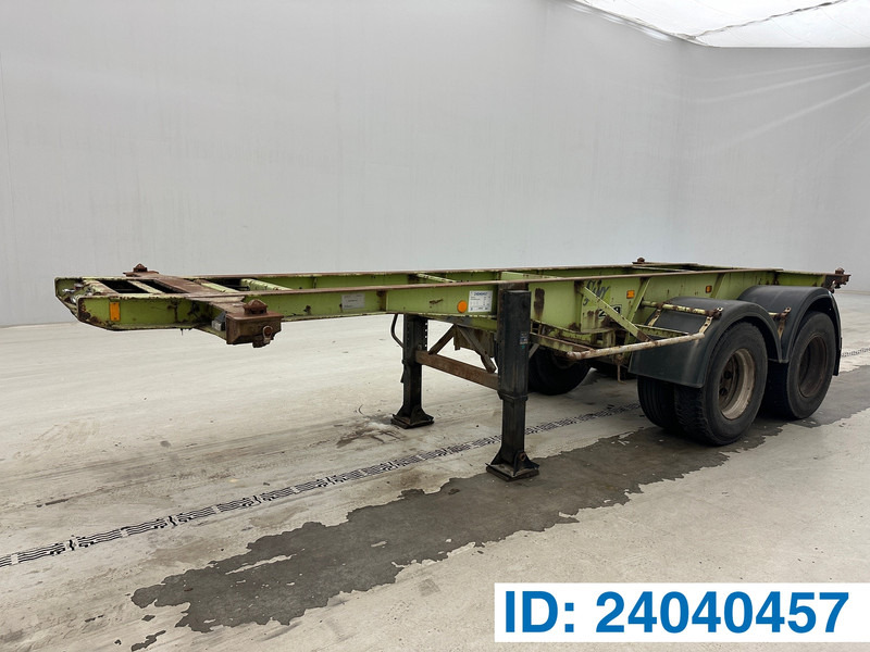 Van Hool Skelet 20 ft - Poluprikolica za prevoz kontejnera/ Poluprikolica sa promenjivim sandukom: slika 1 Van Hool Skelet 20 ft - Poluprikolica za prevoz kontejnera/ Poluprikolica sa promenjivim sandukom: slika 1