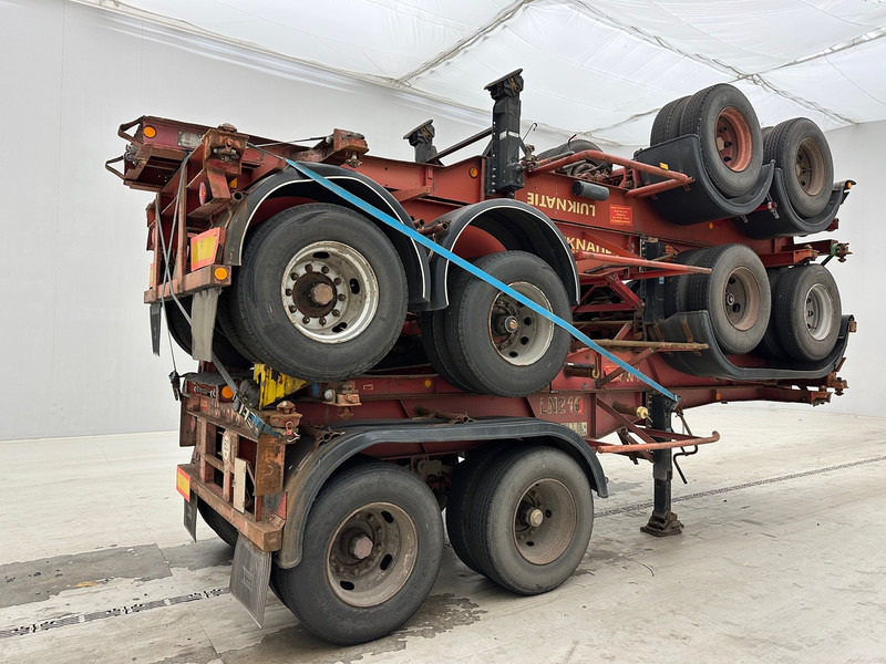 Van Hool Stack 4 x skelet 20 ft - Poluprikolica za prevoz kontejnera/ Poluprikolica sa promenjivim sandukom: slika 4 Van Hool Stack 4 x skelet 20 ft - Poluprikolica za prevoz kontejnera/ Poluprikolica sa promenjivim sandukom: slika 4