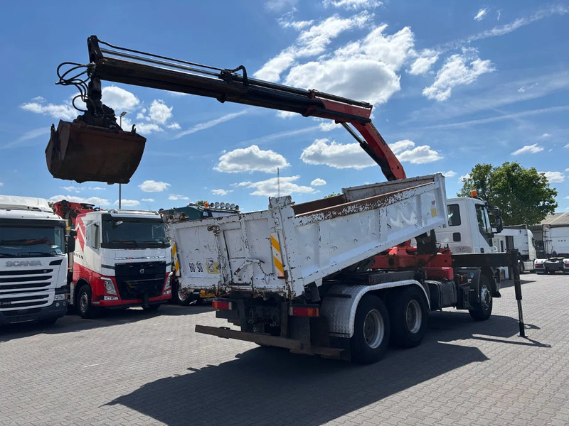 Iveco Trakker 410 6X4 Manual Gearbox 2 Way Tipper + Palfinger PK15500 - Istovarivač, Kamion sa dizalicom: slika 4 Iveco Trakker 410 6X4 Manual Gearbox 2 Way Tipper + Palfinger PK15500 - Istovarivač, Kamion sa dizalicom: slika 4