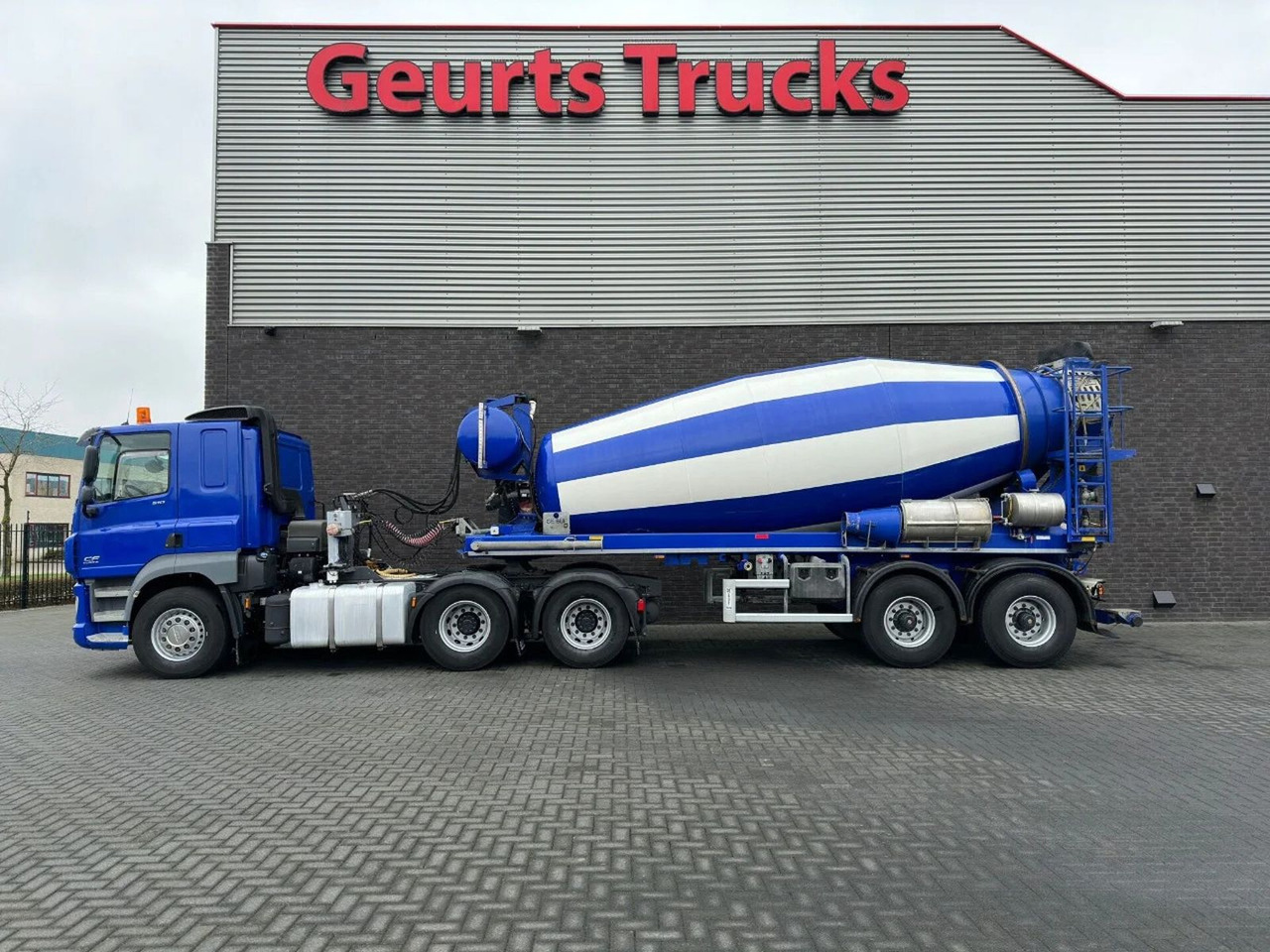 DAF CF 510 6X4 + DE BUF ST2 2-ASSIGE 10M3 CONCRETE M - Mikser za beton: slika 1 DAF CF 510 6X4 + DE BUF ST2 2-ASSIGE 10M3 CONCRETE M - Mikser za beton: slika 1