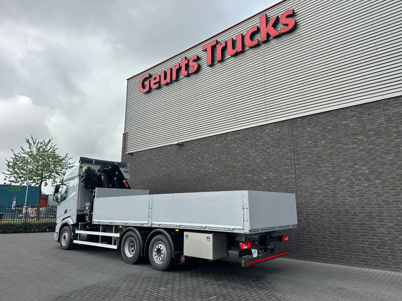 Kamion sa dizalicom novi DAF XF 530 OPENLAADBAK / PRITSCHE / FLATBED MET HIAB X-HIDUO 258 E-7 + LIER KRAAN / KRAN / CRANE/ GRUA *NIEUW*: slika 11
