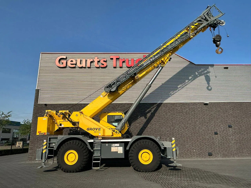 Grove RT880E ROUGH TERRAIN CRANE + JIB + 2 x WINCH - Autokran za teške terene: slika 5 Grove RT880E ROUGH TERRAIN CRANE + JIB + 2 x WINCH - Autokran za teške terene: slika 5