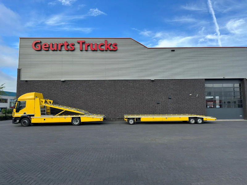 Iveco EuroCargo 120 -280 4X2 WITTEVEEN AUTOTRANSPORTER/DUBBEL LADER/OPRIJWAGEN/MACHINE TRANSPORTER + AANHANGER/TRAILER - Kamion za prevoz automobila: slika 2 Iveco EuroCargo 120 -280 4X2 WITTEVEEN AUTOTRANSPORTER/DUBBEL LADER/OPRIJWAGEN/MACHINE TRANSPORTER + AANHANGER/TRAILER - Kamion za prevoz automobila: slika 2