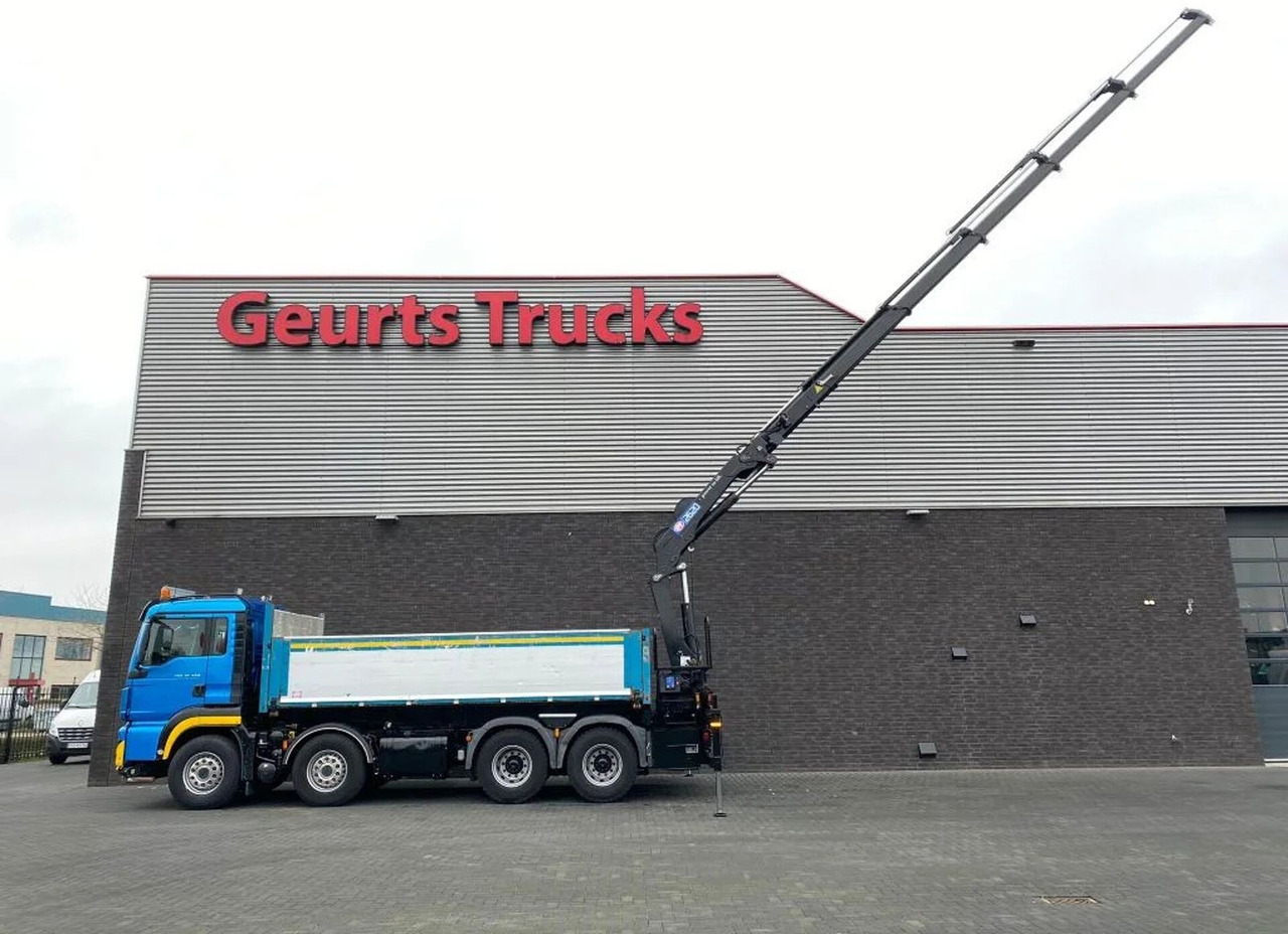 MAN TGS 35.480 8X4 KIPPER/TIPPER + HMF 2620-K5 KRAAN - Istovarivač, Kamion sa dizalicom: slika 4 MAN TGS 35.480 8X4 KIPPER/TIPPER + HMF 2620-K5 KRAAN - Istovarivač, Kamion sa dizalicom: slika 4