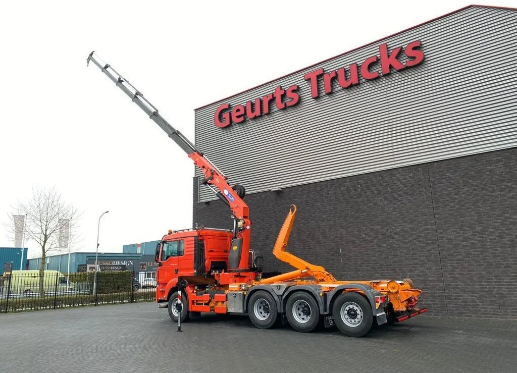 MAN TGS 35.480 8X4 TRIDEM + 20 TON HAAKARM + HMF 322 - Kamion sa hidrauličnom kukom, Kamion sa dizalicom: slika 5 MAN TGS 35.480 8X4 TRIDEM + 20 TON HAAKARM + HMF 322 - Kamion sa hidrauličnom kukom, Kamion sa dizalicom: slika 5