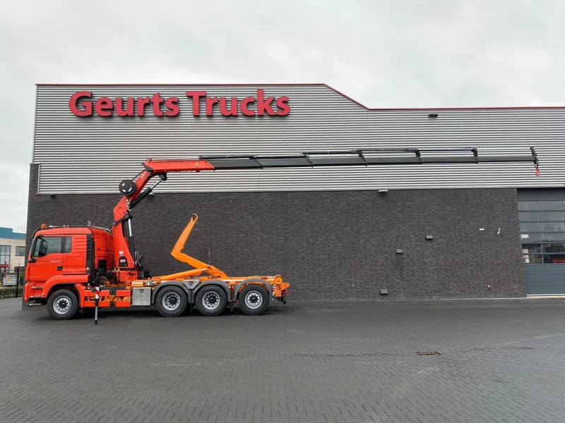 MAN TGS 35.480 8X4 TRIDEM + 20 TON HAAKARM + HMF 3220-K6 KRAAN/KRAN/CRANE/GRUA - Kamion sa hidrauličnom kukom, Kamion sa dizalicom: slika 1 MAN TGS 35.480 8X4 TRIDEM + 20 TON HAAKARM + HMF 3220-K6 KRAAN/KRAN/CRANE/GRUA - Kamion sa hidrauličnom kukom, Kamion sa dizalicom: slika 1