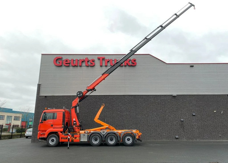 MAN TGS 35.480 8X4 TRIDEM + 20 TON HAAKARM + HMF 3220-K6 KRAAN/KRAN/CRANE/GRUA - Kamion sa hidrauličnom kukom, Kamion sa dizalicom: slika 3 MAN TGS 35.480 8X4 TRIDEM + 20 TON HAAKARM + HMF 3220-K6 KRAAN/KRAN/CRANE/GRUA - Kamion sa hidrauličnom kukom, Kamion sa dizalicom: slika 3