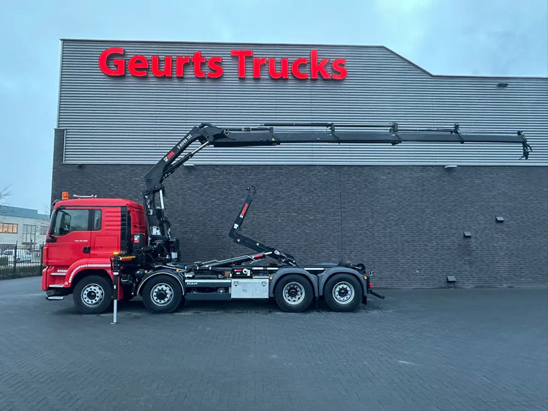 MAN TGS 35.500 8X4H-6 MET MULTILIFT ULT T 21 S51 HAAKARMSYSTEEM + HIAB X-HIPRO 192 E-4 KRAAN/CRANE/KRAN/GRUA - Kamion sa hidrauličnom kukom, Kamion sa dizalicom: slika 1 MAN TGS 35.500 8X4H-6 MET MULTILIFT ULT T 21 S51 HAAKARMSYSTEEM + HIAB X-HIPRO 192 E-4 KRAAN/CRANE/KRAN/GRUA - Kamion sa hidrauličnom kukom, Kamion sa dizalicom: slika 1