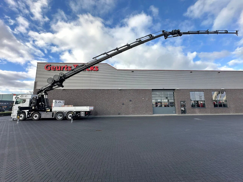 MAN TGS 35.520 OPEN LAADBAK MET EFFER iQ.1400 HP-9 KRAAN + JIB 260Q-6 + LIER | DEMO TRUCK!!! - Kamion sa dizalicom: slika 1 MAN TGS 35.520 OPEN LAADBAK MET EFFER iQ.1400 HP-9 KRAAN + JIB 260Q-6 + LIER | DEMO TRUCK!!! - Kamion sa dizalicom: slika 1