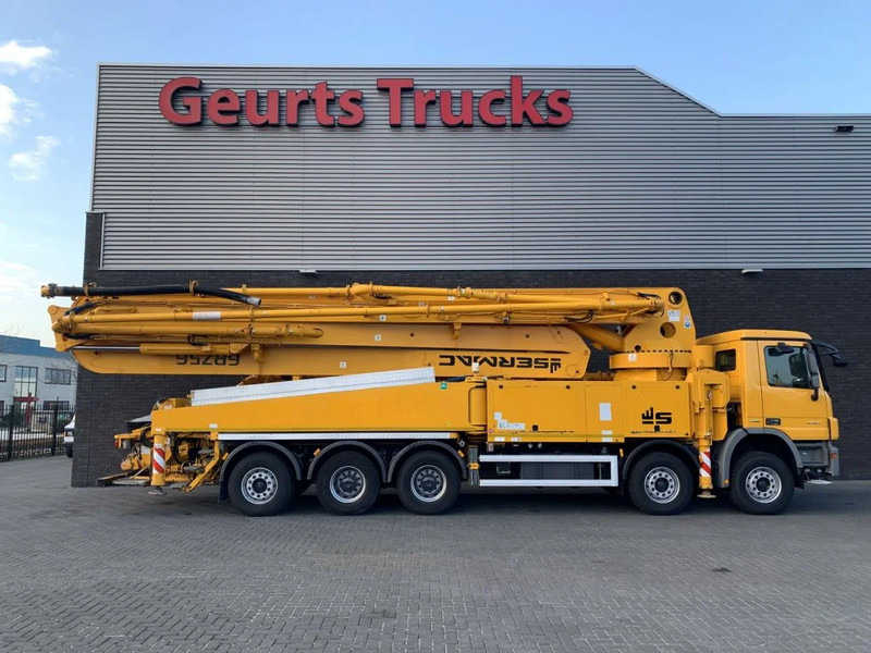 Mercedes-Benz Actros 5041 10X4 + SERMAC 6 RZ 56 METER CONCRETE PUMP - Auto pumpa za beton: slika 5 Mercedes-Benz Actros 5041 10X4 + SERMAC 6 RZ 56 METER CONCRETE PUMP - Auto pumpa za beton: slika 5