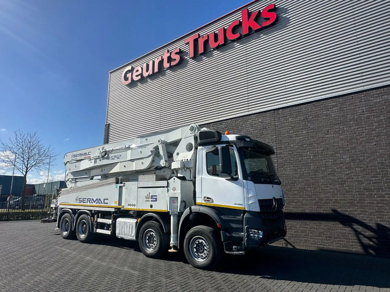 Mercedes-Benz Arocs 4451 8X4 + SERMAC 5Z42 BETONPOMP/BETONPUMPE/CONCRETE PUMP - Auto pumpa za beton: slika 5 Mercedes-Benz Arocs 4451 8X4 + SERMAC 5Z42 BETONPOMP/BETONPUMPE/CONCRETE PUMP - Auto pumpa za beton: slika 5