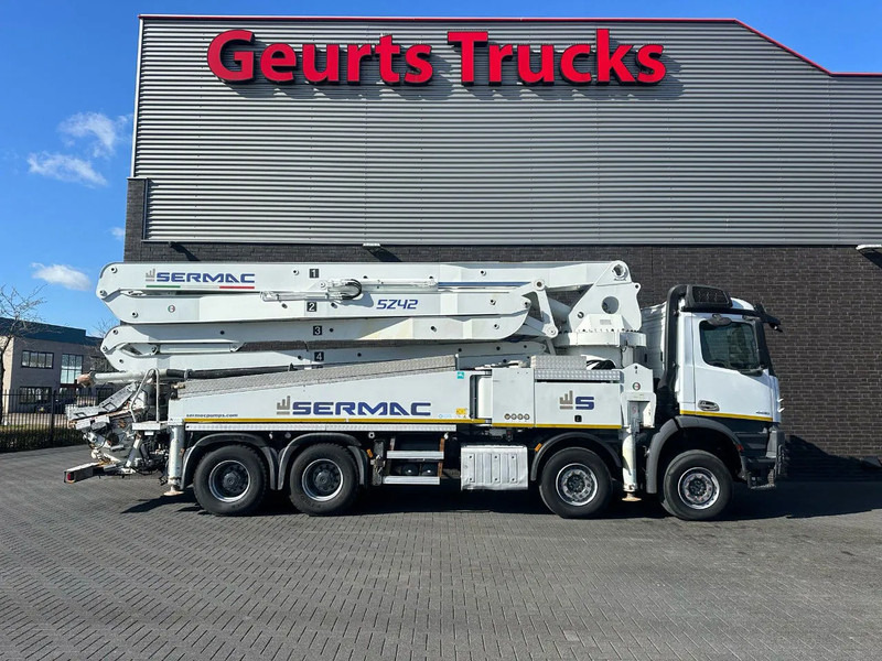 Mercedes-Benz Arocs 4451 8X4 + SERMAC 5Z42 BETONPOMP/BETONPUMPE/CONCRETE PUMP - Auto pumpa za beton: slika 4 Mercedes-Benz Arocs 4451 8X4 + SERMAC 5Z42 BETONPOMP/BETONPUMPE/CONCRETE PUMP - Auto pumpa za beton: slika 4