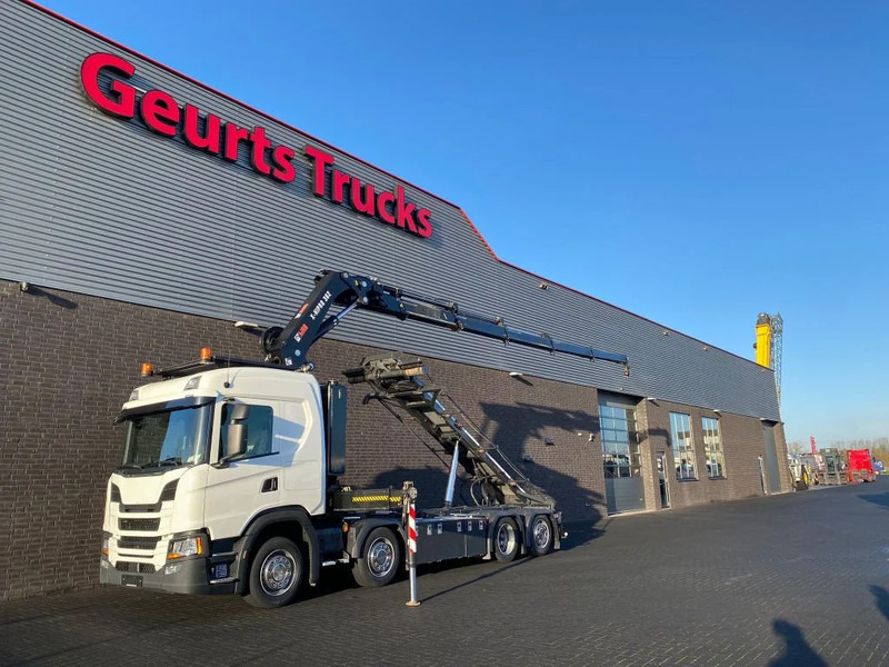 Scania G500 NGS 8X2 MET 3 ZIJDIGE KABELSYSTEEM + HIAB 362 EP-5 KRAAN/KRAN/CRANE/GRUA - Kamion sa kablovskim sistemom, Kamion sa dizalicom: slika 2 Scania G500 NGS 8X2 MET 3 ZIJDIGE KABELSYSTEEM + HIAB 362 EP-5 KRAAN/KRAN/CRANE/GRUA - Kamion sa kablovskim sistemom, Kamion sa dizalicom: slika 2