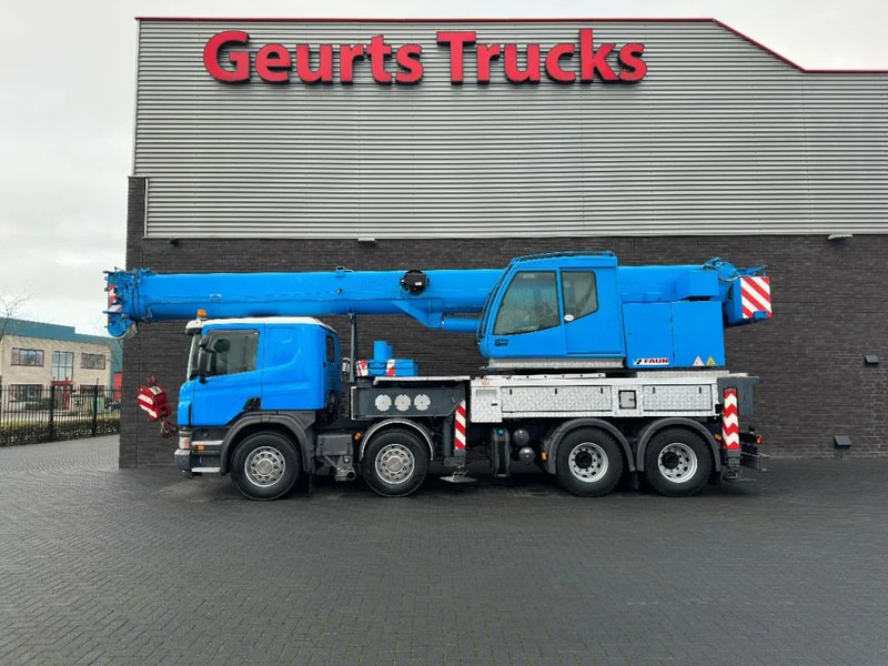 Scania P420 8X4 + FAUN HK 40 + JIB KRAAN/KRAN/CRANE/GRUA - Kamion sa dizalicom: slika 1 Scania P420 8X4 + FAUN HK 40 + JIB KRAAN/KRAN/CRANE/GRUA - Kamion sa dizalicom: slika 1