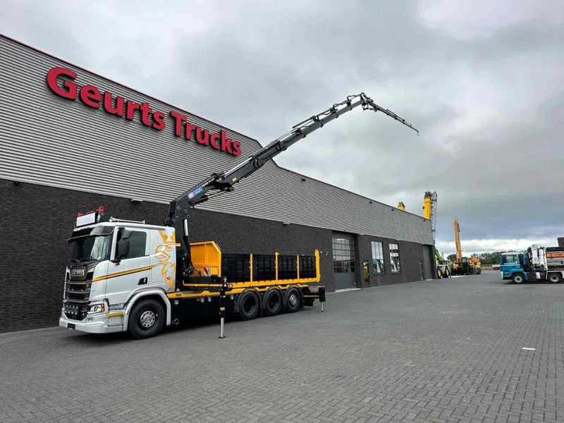 Scania R530 V8 NGS 8X4 TRIDEM MET HYVA 2Z KIPPER + HMF 5020-K6 + JIB FJ1000-K5 KRAAN/KRAN/CRANE/GRUA - Istovarivač, Kamion sa dizalicom: slika 3 Scania R530 V8 NGS 8X4 TRIDEM MET HYVA 2Z KIPPER + HMF 5020-K6 + JIB FJ1000-K5 KRAAN/KRAN/CRANE/GRUA - Istovarivač, Kamion sa dizalicom: slika 3