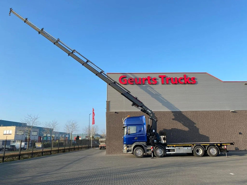 Scania R580 V8 8X2 + HIAB XS 544 E-8 HIPRO KRAAN/KRAN/CRANE/GRUA - Kamion sa dizalicom: slika 5 Scania R580 V8 8X2 + HIAB XS 544 E-8 HIPRO KRAAN/KRAN/CRANE/GRUA - Kamion sa dizalicom: slika 5