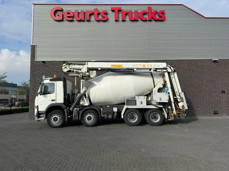 Volvo FM 410 8X4 + STETTER 9 M3 MIXER/MISCHER + THEAM 15 M TRANSPORTBAND/BELT - Mikser za beton: slika 1 Volvo FM 410 8X4 + STETTER 9 M3 MIXER/MISCHER + THEAM 15 M TRANSPORTBAND/BELT - Mikser za beton: slika 1