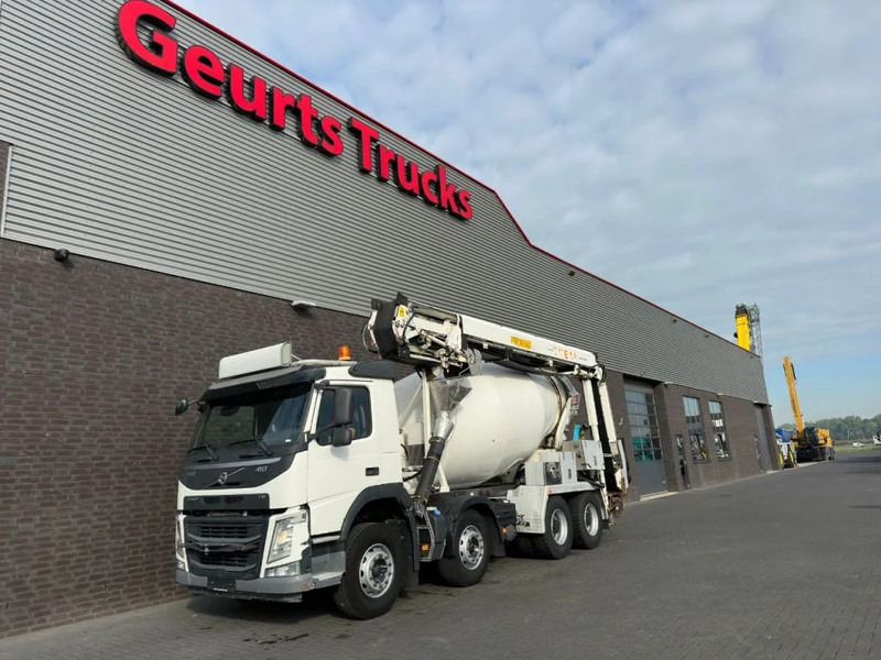 Volvo FM 410 8X4 + STETTER 9 M3 MIXER/MISCHER + THEAM 15 M TRANSPORTBAND/BELT - Mikser za beton: slika 2 Volvo FM 410 8X4 + STETTER 9 M3 MIXER/MISCHER + THEAM 15 M TRANSPORTBAND/BELT - Mikser za beton: slika 2