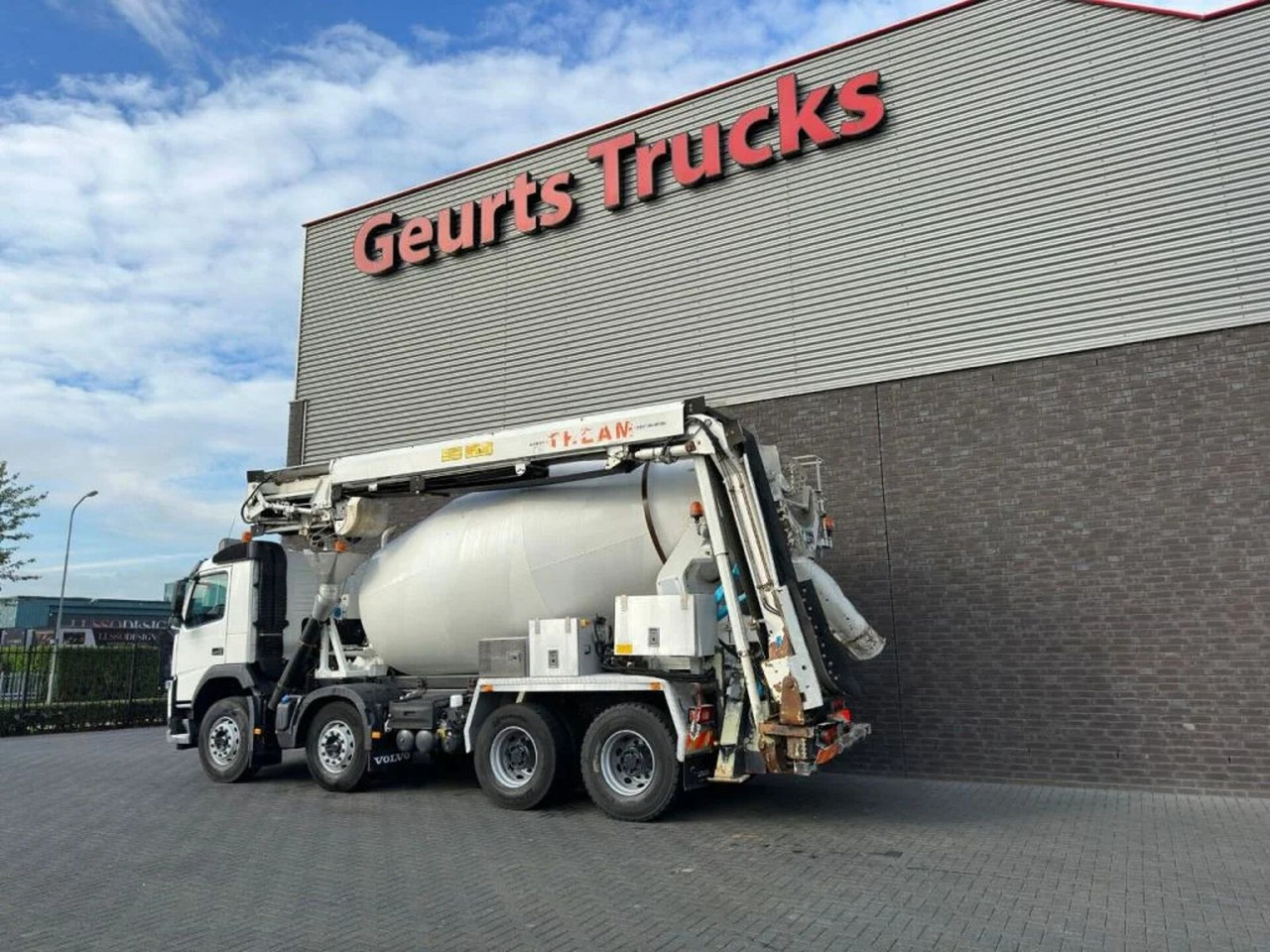 Volvo FM 410 8X4 + STETTER 9 M3 MIXER/MISCHER + THEAM - Mikser za beton: slika 3 Volvo FM 410 8X4 + STETTER 9 M3 MIXER/MISCHER + THEAM - Mikser za beton: slika 3