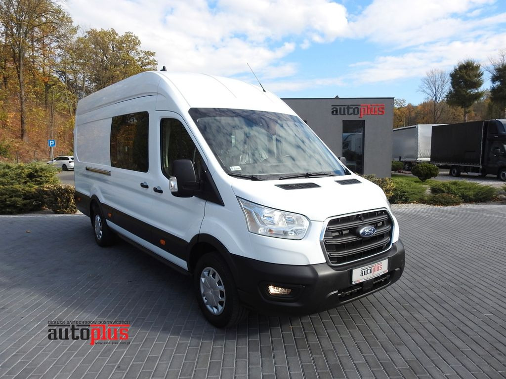 Ford TRANSIT KASTENWAGEN DOPPELKABINE 6SITZE TEMPOMAT - Furgon, Dostavno vozilo sa duplom kabinom: slika 1 Ford TRANSIT KASTENWAGEN DOPPELKABINE 6SITZE TEMPOMAT - Furgon, Dostavno vozilo sa duplom kabinom: slika 1