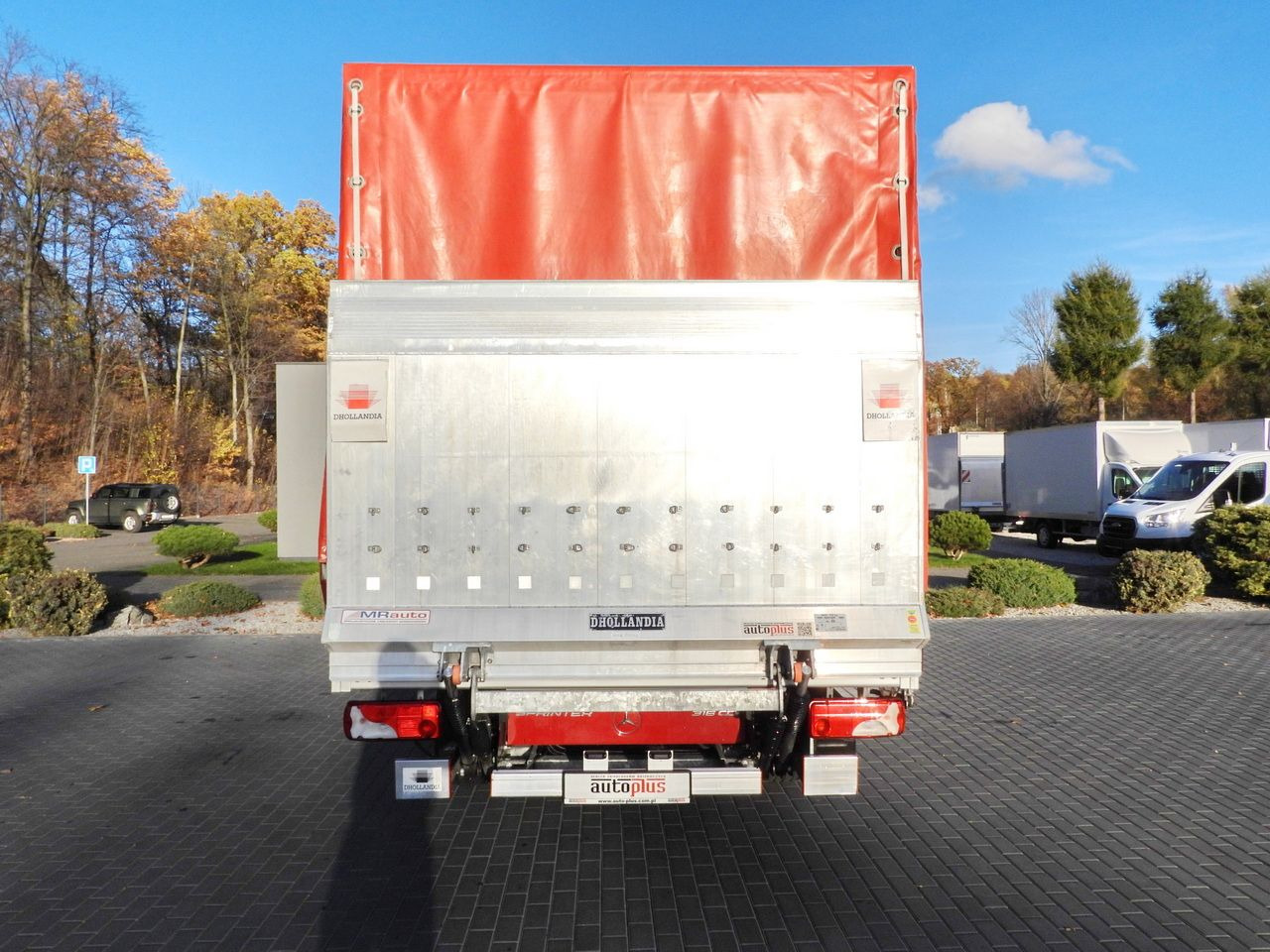 Dostavno vozilo sa ceradom MERCEDES SPRINTER 316 TARPAULIN LIFT 8 PALLETS WEBASTO CRUISE CONTROL AIR CONDITIONING  160HP: slika 12