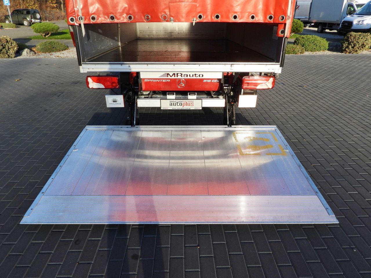 Dostavno vozilo sa ceradom MERCEDES SPRINTER 316 TARPAULIN LIFT 8 PALLETS WEBASTO CRUISE CONTROL AIR CONDITIONING  160HP: slika 25