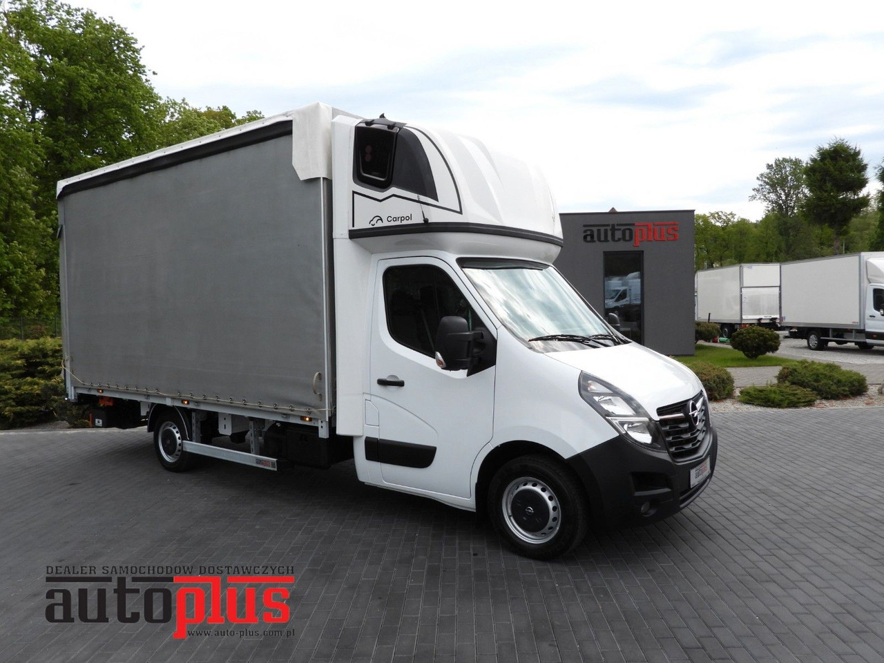 Opel MOVANO PRITSCHE PLANE AUFZUG 9 PALETTEN WEBASTO - Dostavno vozilo sa ceradom: slika 1 Opel MOVANO PRITSCHE PLANE AUFZUG 9 PALETTEN WEBASTO - Dostavno vozilo sa ceradom: slika 1