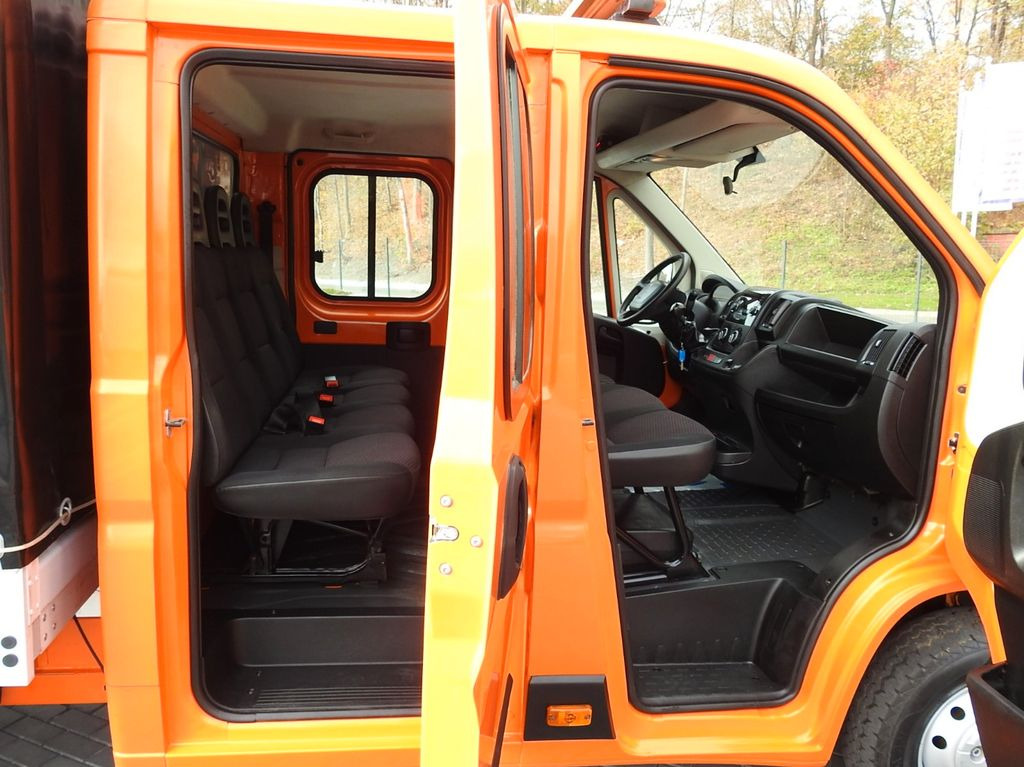 Dostavno vozilo sa ceradom, Dostavno vozilo sa duplom kabinom Peugeot BOXER PRITSCHE PLANE DOPPELKABINE DOKA 7 SITZE: slika 28