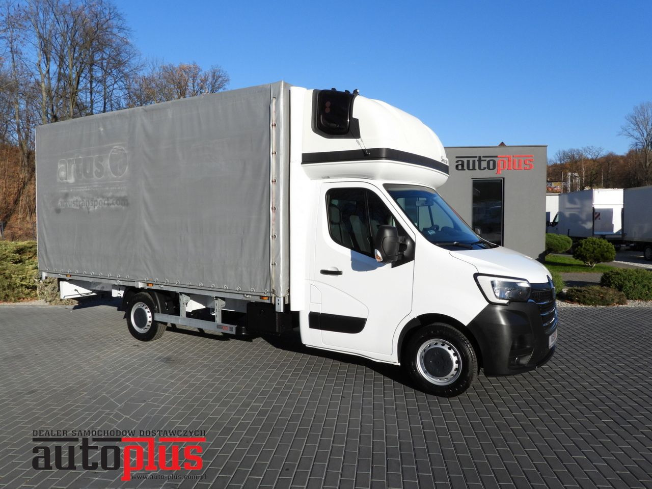 RENAULT MASTER TARPAULIN 10 PALLETS WEBASTO CRUISE CONTROL LED LIGHTS PNEUMATICS AIR CONDITIONING 165HP - Dostavno vozilo sa ceradom: slika 1 RENAULT MASTER TARPAULIN 10 PALLETS WEBASTO CRUISE CONTROL LED LIGHTS PNEUMATICS AIR CONDITIONING 165HP - Dostavno vozilo sa ceradom: slika 1