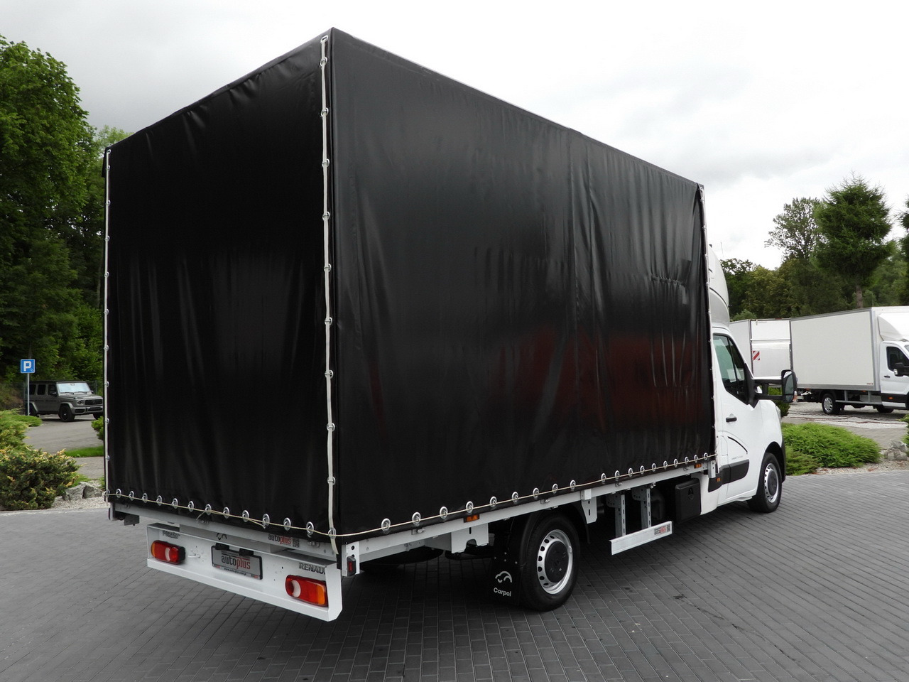 RENAULT MASTER TARPAULIN 10 PALLETS WEBASTO CRUISE CONTROL LED LIGHTS PNEUMATICS AIR CONDITIONING 165HP - Dostavno vozilo sa ceradom: slika 3 RENAULT MASTER TARPAULIN 10 PALLETS WEBASTO CRUISE CONTROL LED LIGHTS PNEUMATICS AIR CONDITIONING 165HP - Dostavno vozilo sa ceradom: slika 3