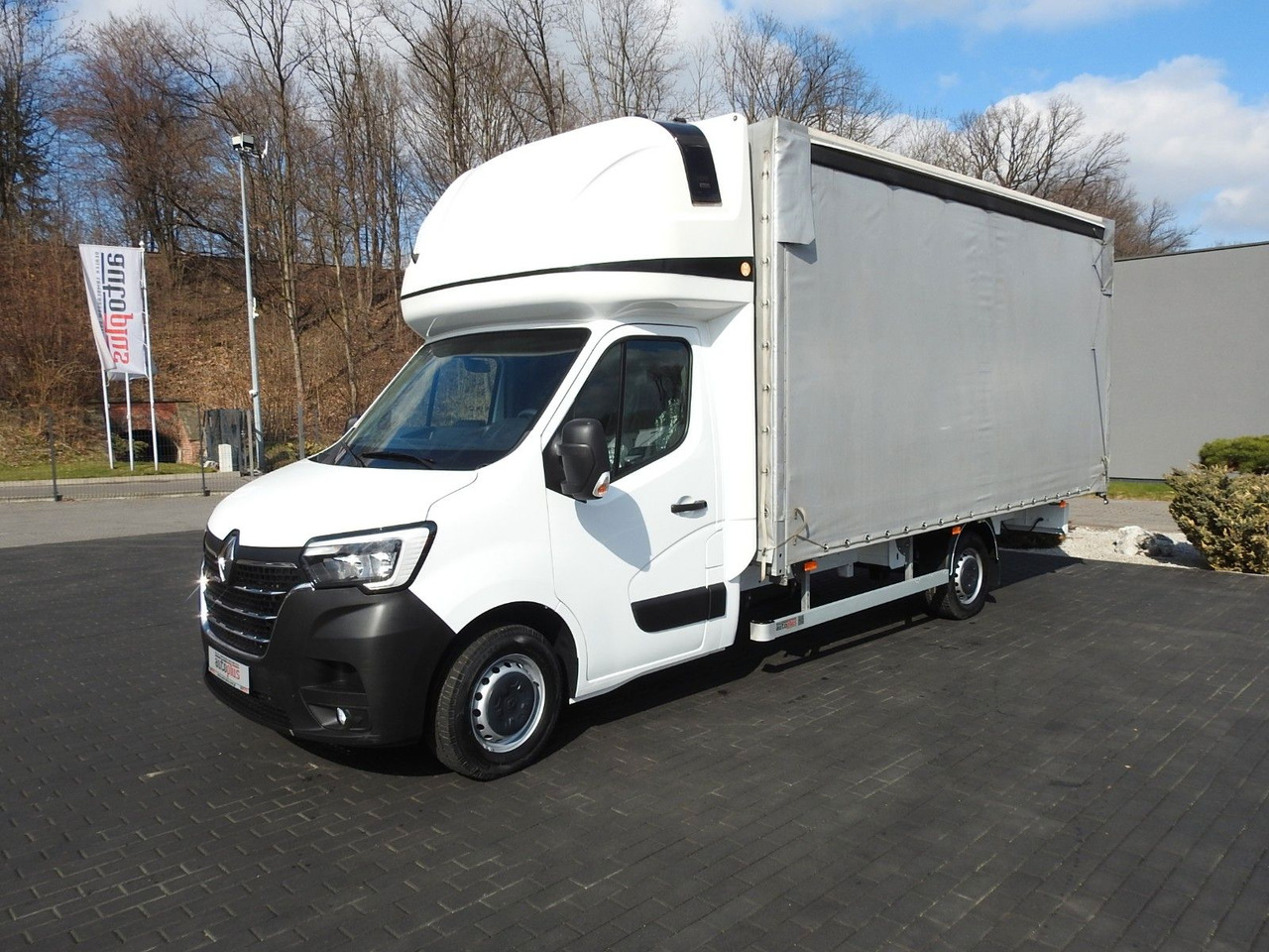 Dostavno vozilo sa ceradom Renault MASTER  PRITSCHE PLANE 10 PALETTEN WEBASTO: slika 6