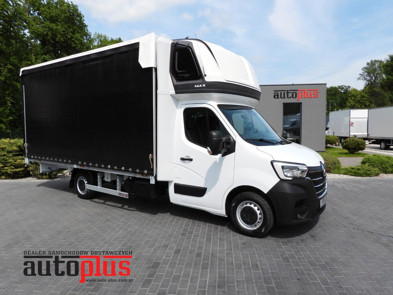 Renault MASTER PRITSCHE PLANE 12 PALETTEN WEBASTO A/C - Dostavno vozilo sa ceradom: slika 1 Renault MASTER PRITSCHE PLANE 12 PALETTEN WEBASTO A/C - Dostavno vozilo sa ceradom: slika 1