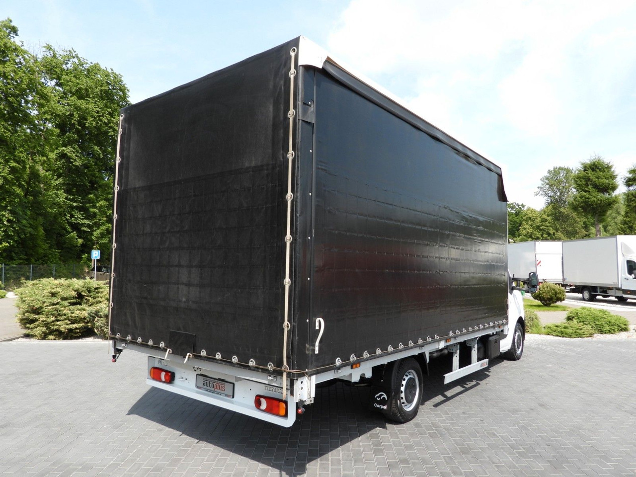 Renault MASTER PRITSCHE PLANE 12 PALETTEN WEBASTO A/C - Dostavno vozilo sa ceradom: slika 3 Renault MASTER PRITSCHE PLANE 12 PALETTEN WEBASTO A/C - Dostavno vozilo sa ceradom: slika 3