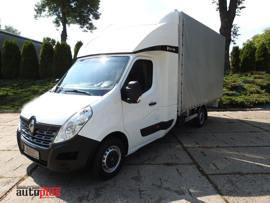 Renault MASTER PRITSCHE PLANE 8 PALETTEN WEBASTO A/C - Dostavno vozilo sa ceradom, Dostavno vozilo sa duplom kabinom: slika 1 Renault MASTER PRITSCHE PLANE 8 PALETTEN WEBASTO A/C - Dostavno vozilo sa ceradom, Dostavno vozilo sa duplom kabinom: slika 1