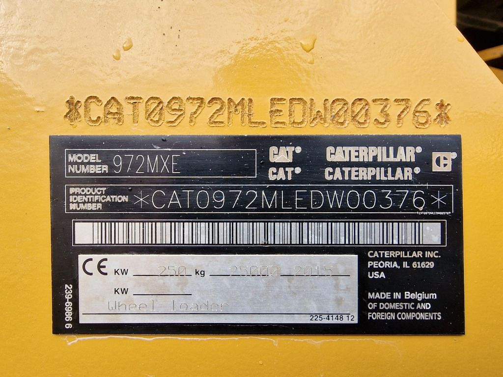 Utovarivač točkaš CAT 972MXE: slika 10