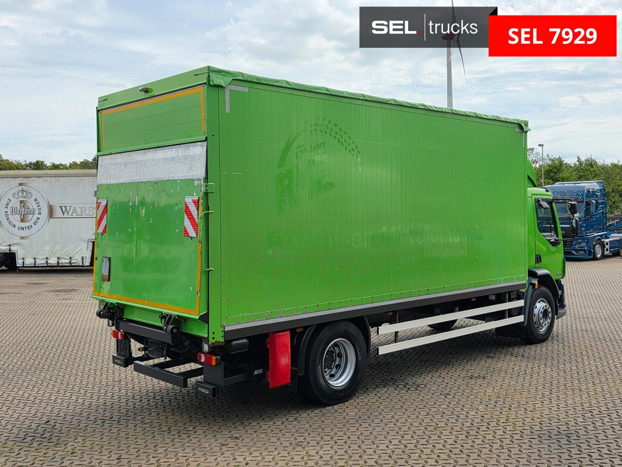 DAF FA LF 55.300 / Ladebordwand + Kofferseite - Kamion sa ceradom: slika 5 DAF FA LF 55.300 / Ladebordwand + Kofferseite - Kamion sa ceradom: slika 5