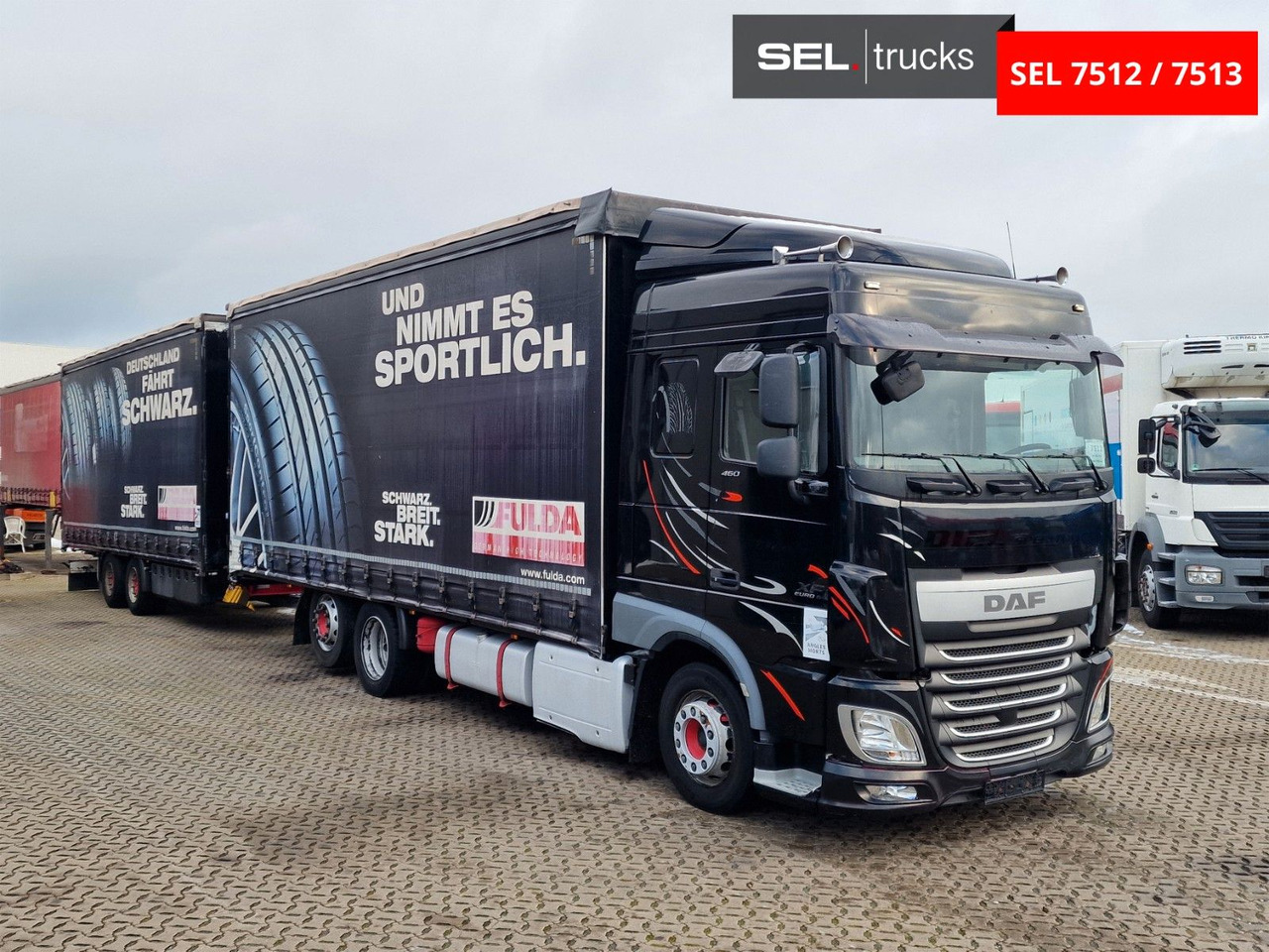 DAF XF 460 FAR / ZF Intarder / Durchladezug - Kamion sa ceradom: slika 3 DAF XF 460 FAR / ZF Intarder / Durchladezug - Kamion sa ceradom: slika 3
